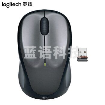 罗技 M235 无线光电鼠标2代 黑色 带无线2.4G接收器(单位 个)