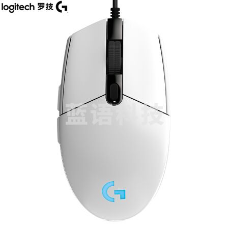 罗技 G102 RGB炫彩宏编程有线鼠标 黑色(单位 个)