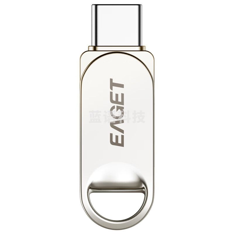忆捷（EAGET） HT10-128G手机U盘Type-C USB3.2双接口手机电脑多用车载旋转优盘金属