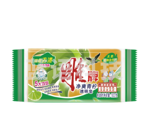 雕牌透明皂102g肥皂洗衣皂整箱家庭装内衣皂杀菌家用实惠装整箱批 1块（102g透明皂）