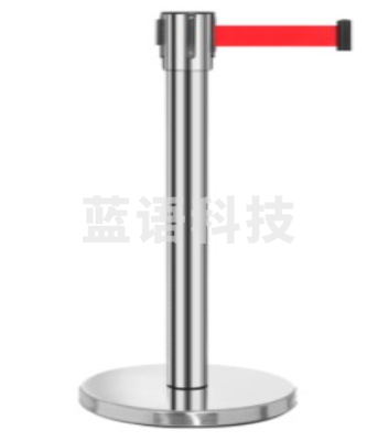 不锈钢2米线-加重加厚款 隔离带伸缩带警戒线 加厚栏杆座银行排队护栏宾馆酒店机场围栏杆