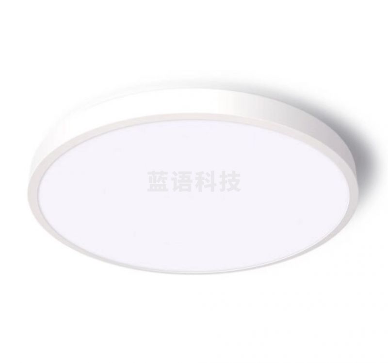 斌翔 LED五防吸顶灯 72W防潮防尘防蚊防水卧室浴室厨卫灯卫生间灯 家用 高亮 白边