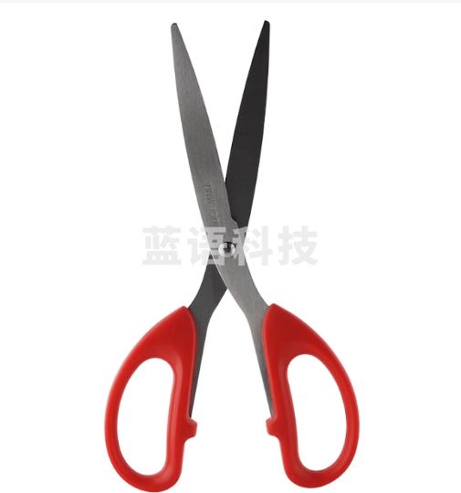 三木（SUNWOOD）效率王系列 210mm大号办公家用生活剪刀/家用裁缝剪 红色 P70