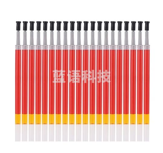三木(SUNWOOD) 效率王系列 20支0.5mm按动中性笔替芯 红色 GR5