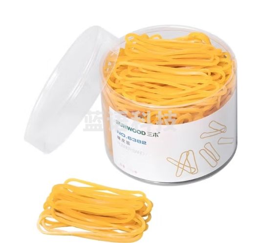 三木（SUNWOOD）100g通用橡皮筋/橡皮圈/橡胶圈牛皮筋 6382