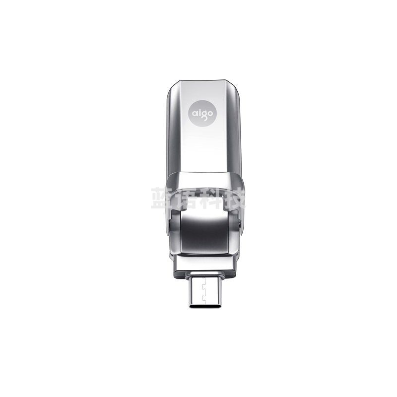 爱国者(aigo)U392 1T USB3.1 Type-C接口 高速固态U盘 银色