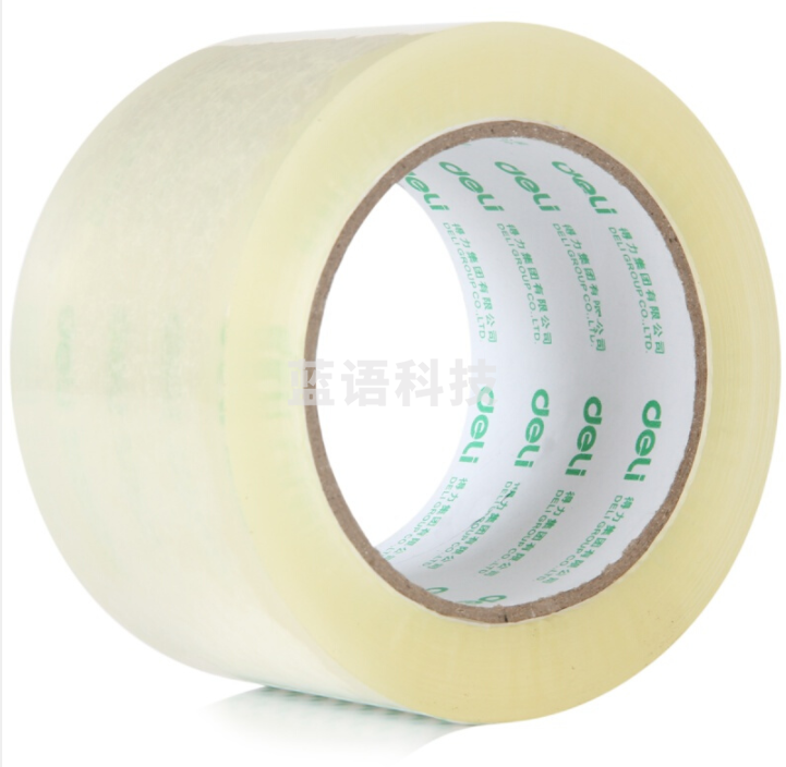 得力（deli）30173 封箱胶带45mm*60y*50um(6卷/筒) D