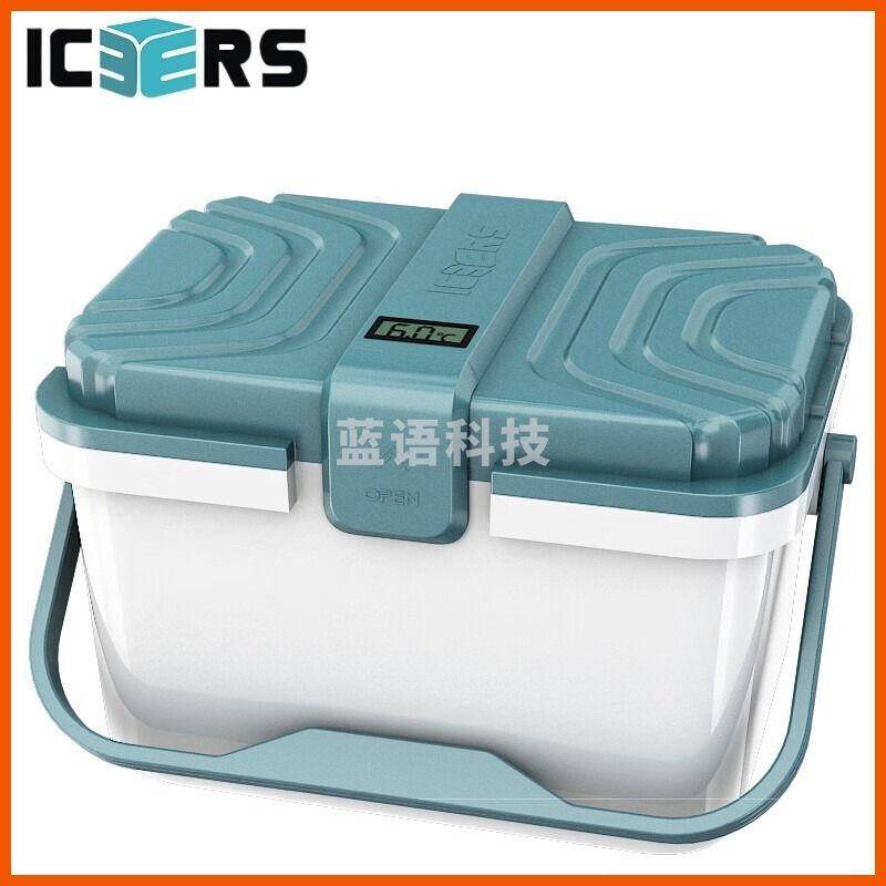 科达丽/KODARLY K ICERS 艾森斯 6L保温箱 户外便携式冷藏箱车家两用冰箱 生物转运箱 带温度显示 附6冰袋 安全用仪器