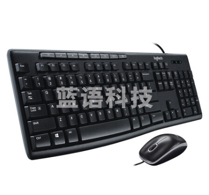 罗技（Logitech）MK200 有线 键鼠套装