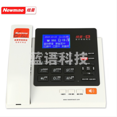 纽曼（Newmine） HL2008TSD-808(R） 办公数字录音电话机 商务自动答录机固定座机