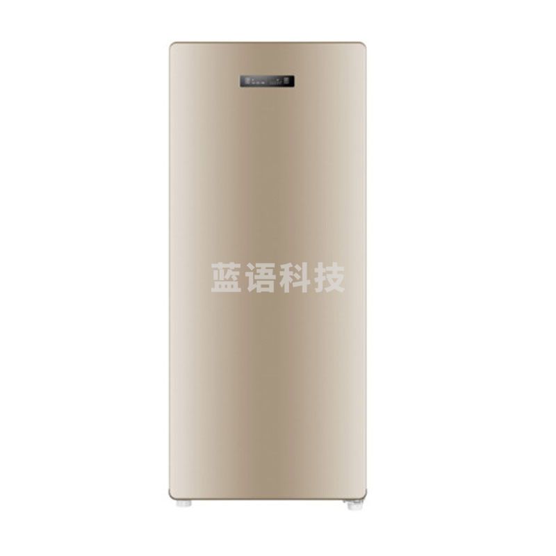 海尔BD-138W 138升无霜立式冰柜家用侧开门抽屉式风冷全冷冻冷藏冰柜