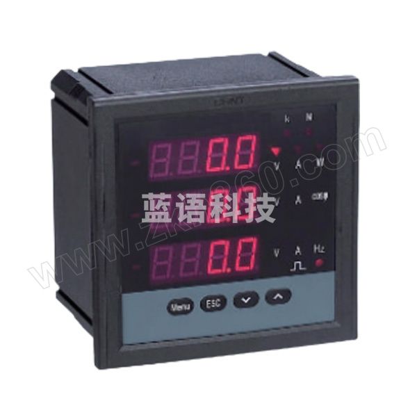 CHINT/正泰 数显多功能表 PD666-2S4 380V 5A 1个 销售单位：个