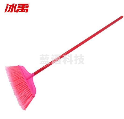 冰禹 BYrl-25 清洁环卫物业笤帚扫把 户外清洁扫帚 小美好开丝带木杆(10把) (070)