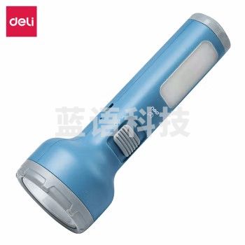 得力(deli) 家居同款得力充电式手电筒双灯强光家用迷你便携户外应急LED照明灯 中号LED手电筒 DL3662A