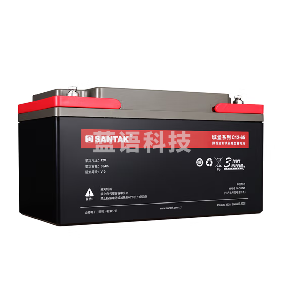 山特（SANTAK）C12-65 山特UPS电源电池免维护铅酸蓄电池 12V65AH