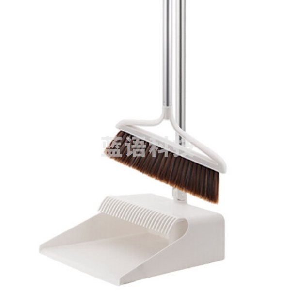 妙洁 梳齿型扫把扫帚簸箕套装 家用扫地扫头发 扫帚畚箕.组合两件套