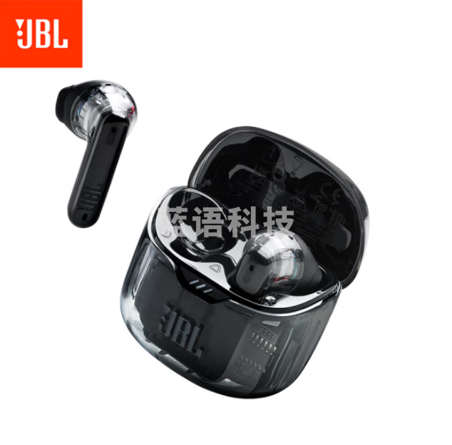 JBL TUNE FLEX小晶豆真无线蓝牙耳机 半入耳音乐耳机 主动降噪运动防汗 手机通话耳机 黑色TJRRSFYJD2023030213410310