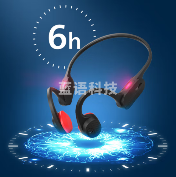 飞利浦(PHILIPS)TAA5608骨传导蓝牙耳机运动无线耳机骨传导耳机跑步骑行 黑