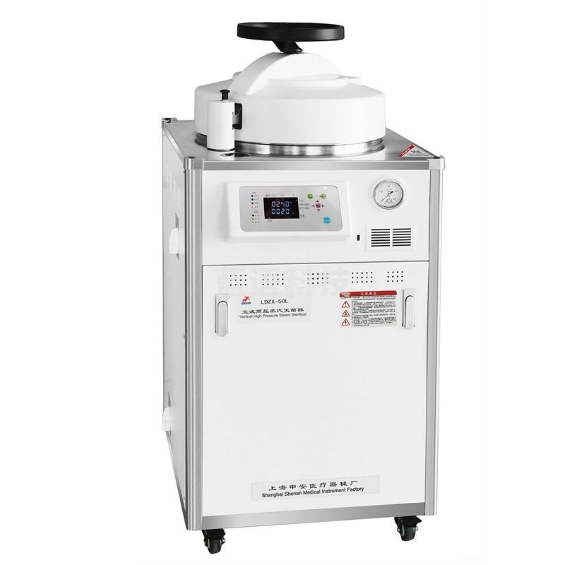 SHENAN上海申安LDZX-30L/50L立式高压灭菌锅全自控75立升 LDZX-30L 手动排气 安全用仪器