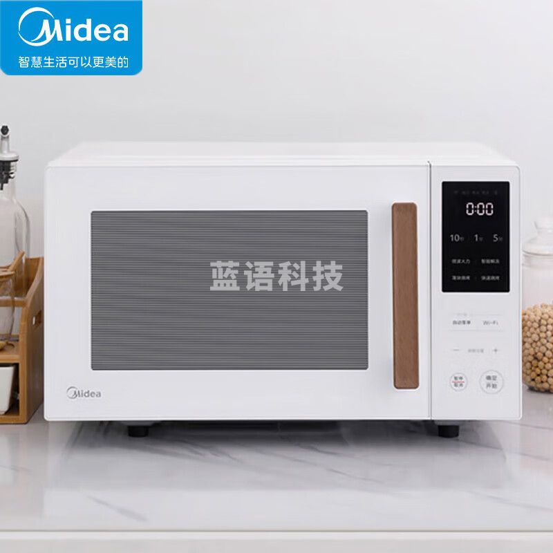 美的（Midea）微波炉 家用微波炉微烤一体 光波烧烤 手机APP控制 智能家电 PC2321W