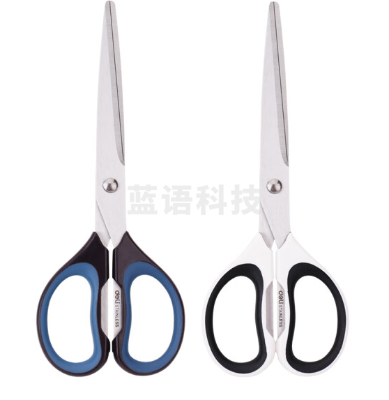 得力 6058 经典办公剪刀 175mm (单位:把) 混色