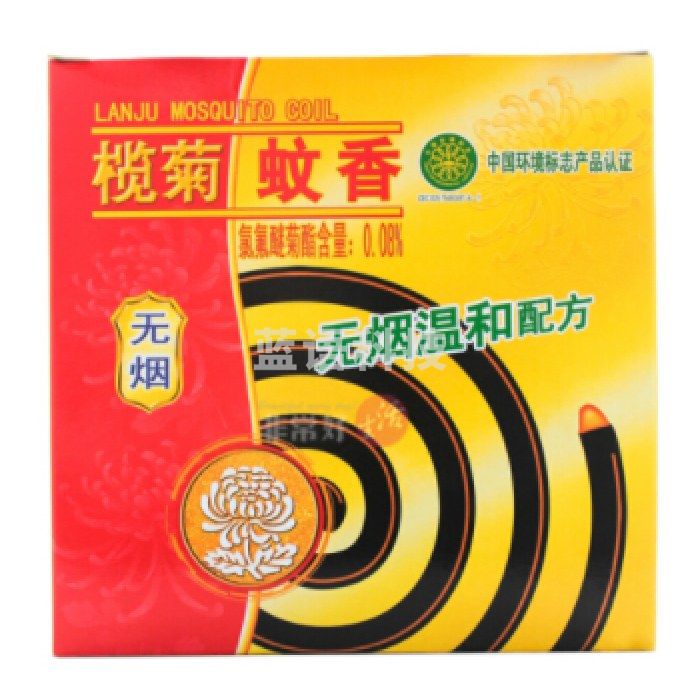 榄菊(lanju)无烟蚊香 60盒/箱