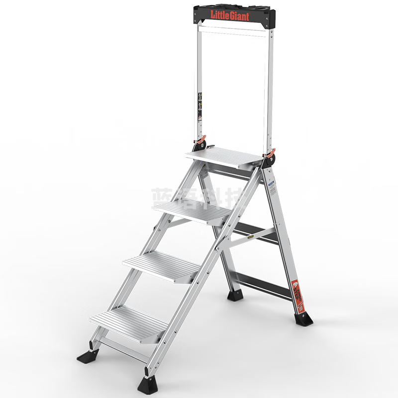 雷都捷特（LittleGiant） 家用梯/工程梯加厚铝合金人字梯可折叠四步梯理货梯11904