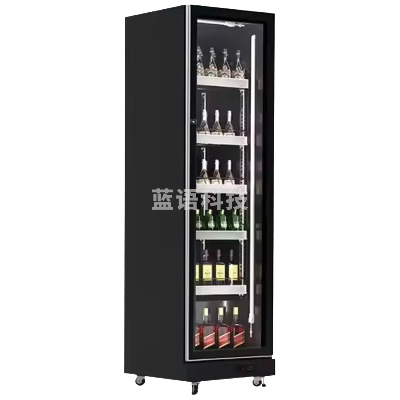 美菱（MeiLing）390升 立式冷藏展示柜 商用大容量风冷无霜保鲜柜 超市冷柜玻璃门啤酒饮料展示柜SC-399WV7