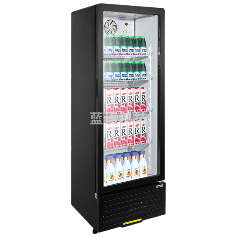 美菱（MeiLing）426升 立式冷藏展示柜 商用大容量风循环保鲜柜 超市冷柜玻璃门啤酒饮料展示柜SC-419LV7