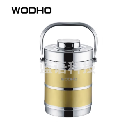 万德霍(WODHO)WDH-G0140519 温久久保温提锅 金色