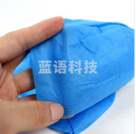 香柚小镇 【100支装】无纺布鞋套家用一次性鞋套家用室内加厚加大鞋套 防尘耐磨防滑脚套 均码通用