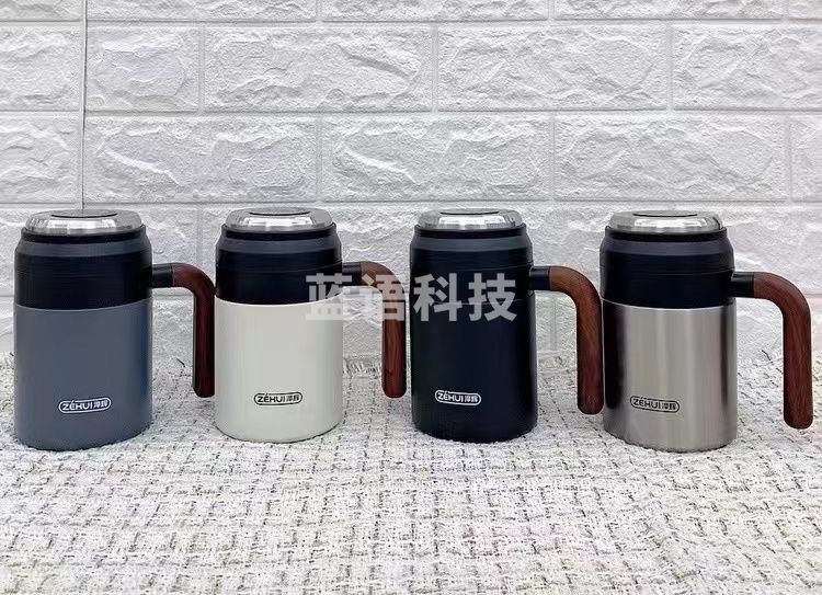 智能温显办公水杯316钢内胆520毫升