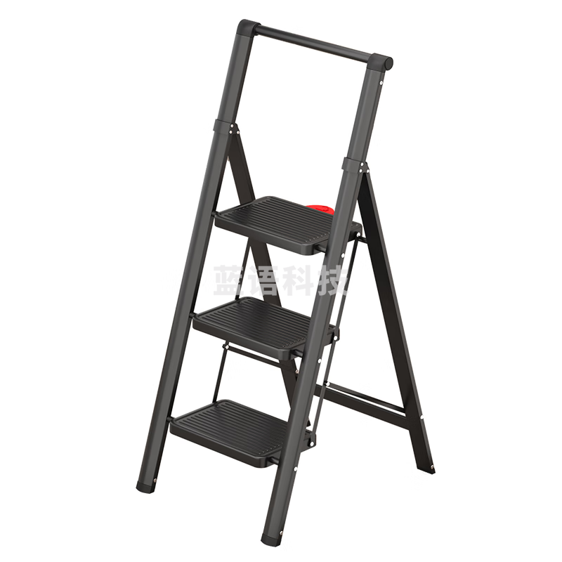 奥鹏梯子家用梯三步折叠梯子室内多功能楼梯爬梯加厚人字单侧工程梯