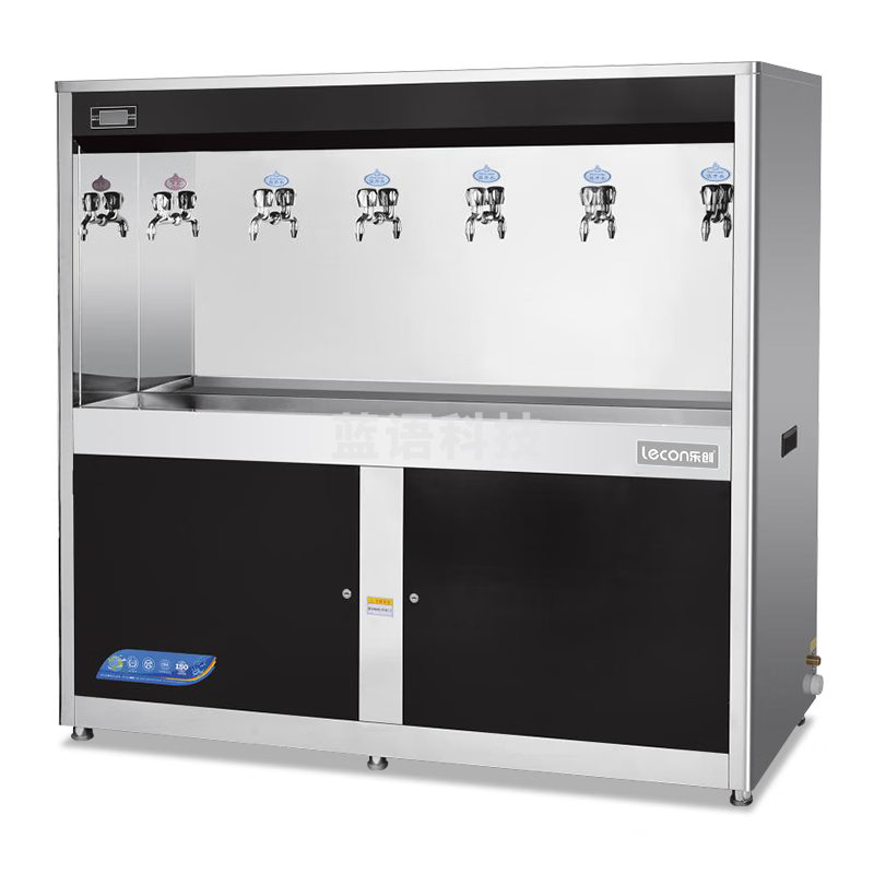 乐创（lecon）直饮 水机商用全自动电热烧水器学校办公室专用开水器烧水炉 可供200人（柜式一开五温）LC-DK-HK6G