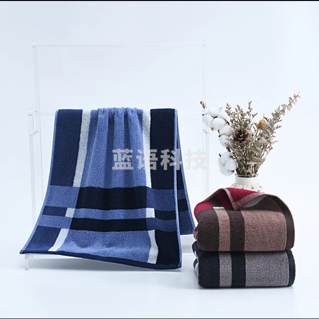 洁丽雅纯棉毛巾男士成人家用洗脸面巾全棉柔软吸水情侣款不掉毛JY-230194