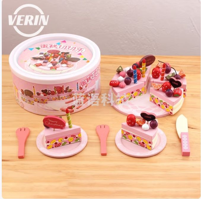 儿童早教玩具仿真磁性蛋糕