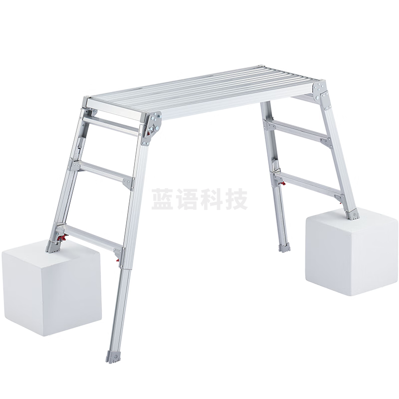 长谷川  铝合金升降梯子折叠作业台工程梯伸缩平台梯便携式洗车台马凳梯子 DRSW-1000