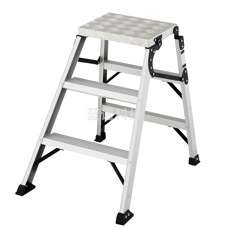 长谷川 铝合金平台梯折叠作业台装修便携马凳洗车台多功能仓库登高梯加强款梯子WDC-75
