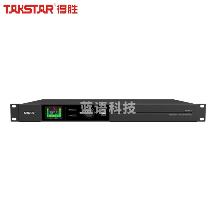 得胜(TAKSTAR)FE-224N(2023款) 数字反馈抑制处理器 会议演讲报告厅 配备PC控制软件
