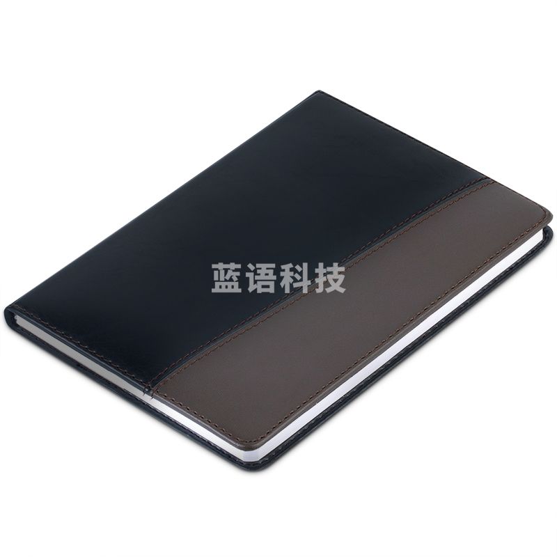 得力(deli) 80本/箱 25K120张时尚撞色商务皮面本会议记事本日记本笔记本子文具办公用品7911