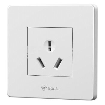 公牛(BULL) 墙壁插座 G07系列 16A大功率三孔空调插座 86型面板G07Z104 白色 暗装