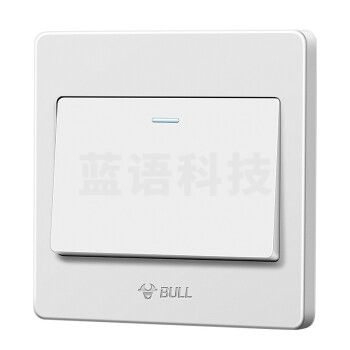 公牛(BULL) 墙壁开关 G07系列 一开三控开关 86型面板G07K134Y 白色 暗装