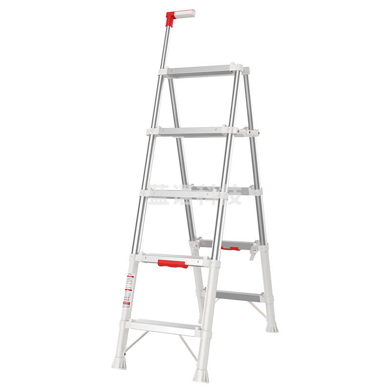 杜邦（DU PONT）【奈固小云梯】梯子家用人字伸缩梯折叠铝合金梯一合即收6步