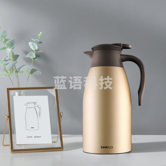 SIMELO(施美乐)印象京都系列 热水瓶 带软胶垫 开水瓶 爱家 保温壶2L