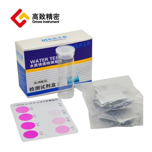 高致精密水质检测试剂盒二氧化氯/亚硝酸盐/余氯检测试剂盒水质分析试剂 亚硝酸盐试剂盒.01-0.5mg/l