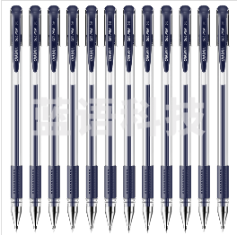 得力6600ES中性笔(墨蓝)