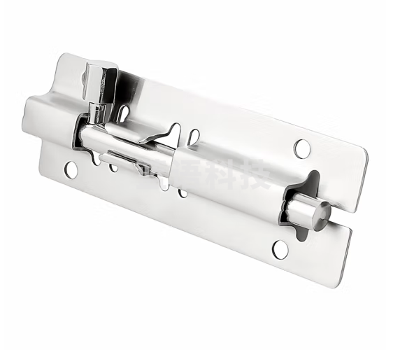 梅花（BLOSSOM）不锈钢插销4寸054室内门锁扣试衣间卫生间插销锁明装门栓100MM 10个装