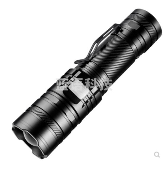 神火  V8-S P90强光手电筒 变焦远射USB充电 36瓦