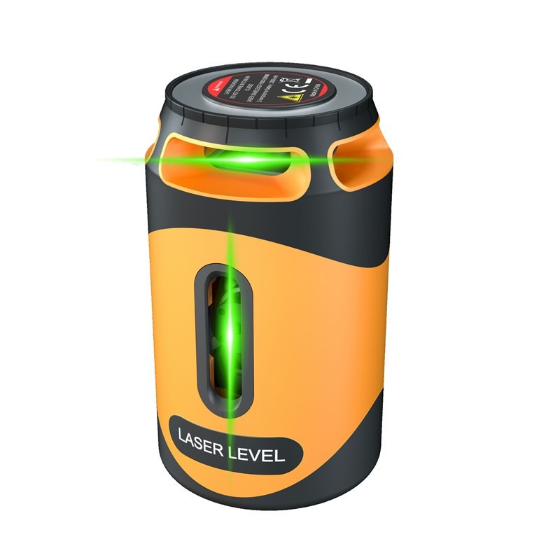 爱德克斯（EDKORS）5线绿光水平仪高精度激光投线仪自动打线仪贴墙仪水平尺标线仪T52