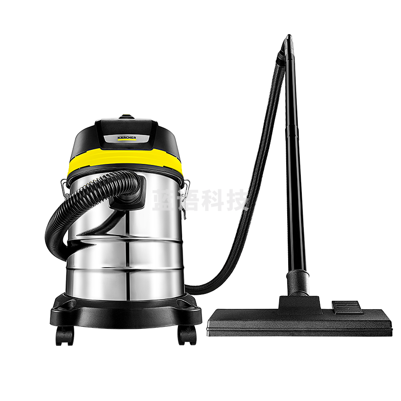 KARCHER德国卡赫 不锈钢桶式吸尘器25L大容量家商干湿两用工业开荒装修大吸力WD3s 25新品